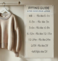 Baby Chunky Knit Braided Sweater