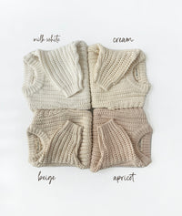 Baby Chunky Knit Braided Sweater