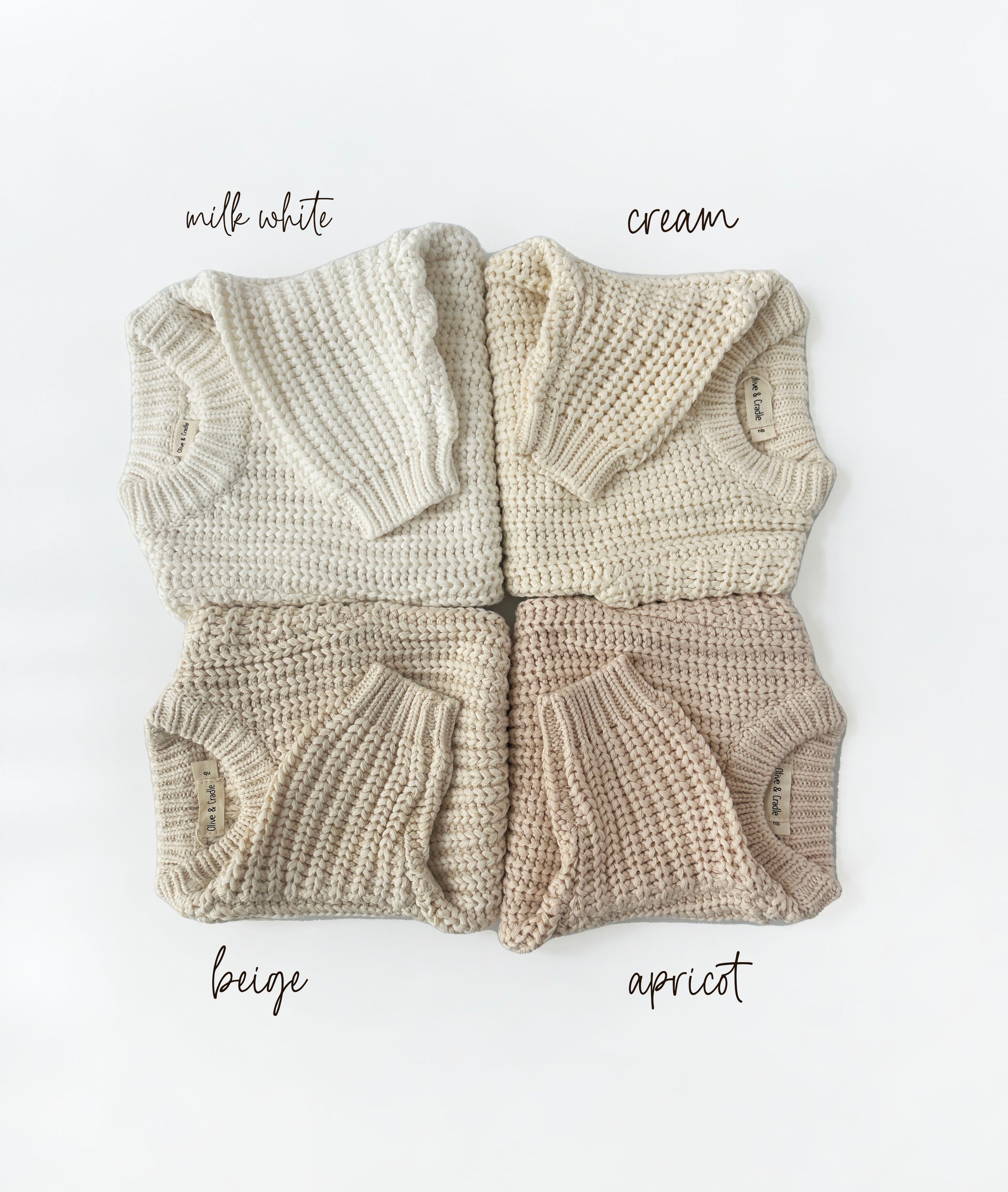 Baby Chunky Knit Braided Sweater
