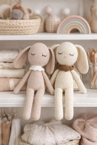 August Sleepy Bunny Doll