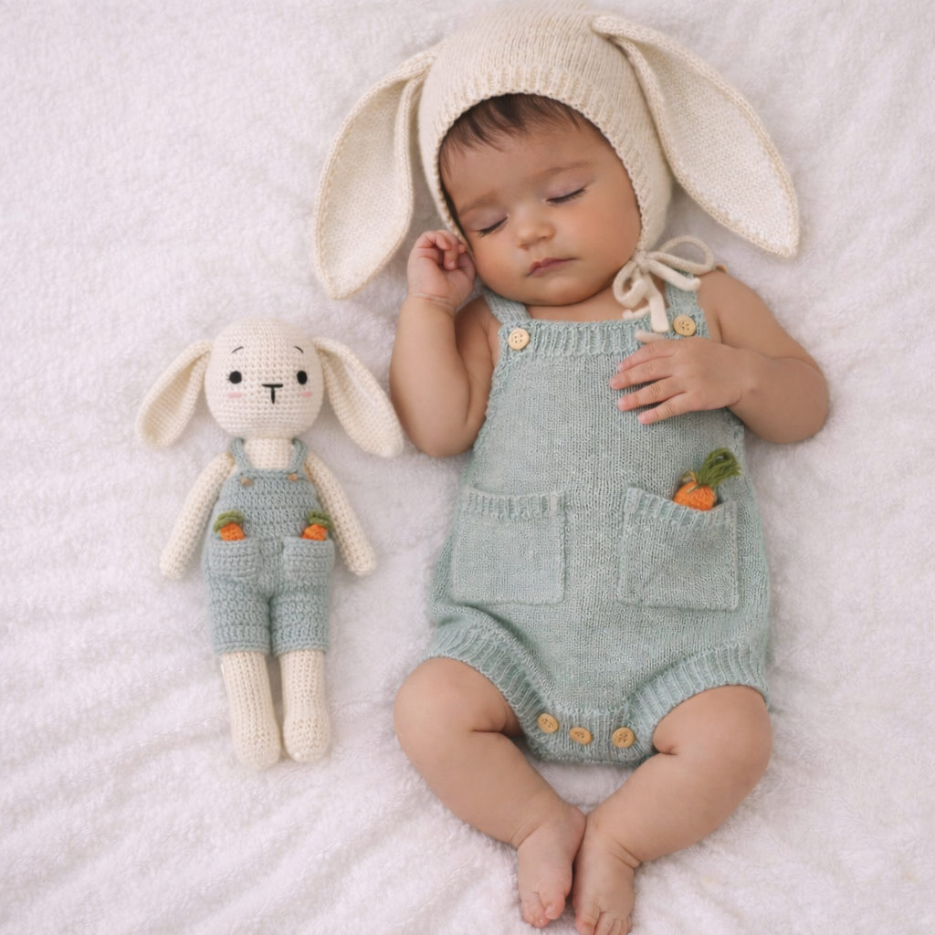 Henry Dusty Blue Romper