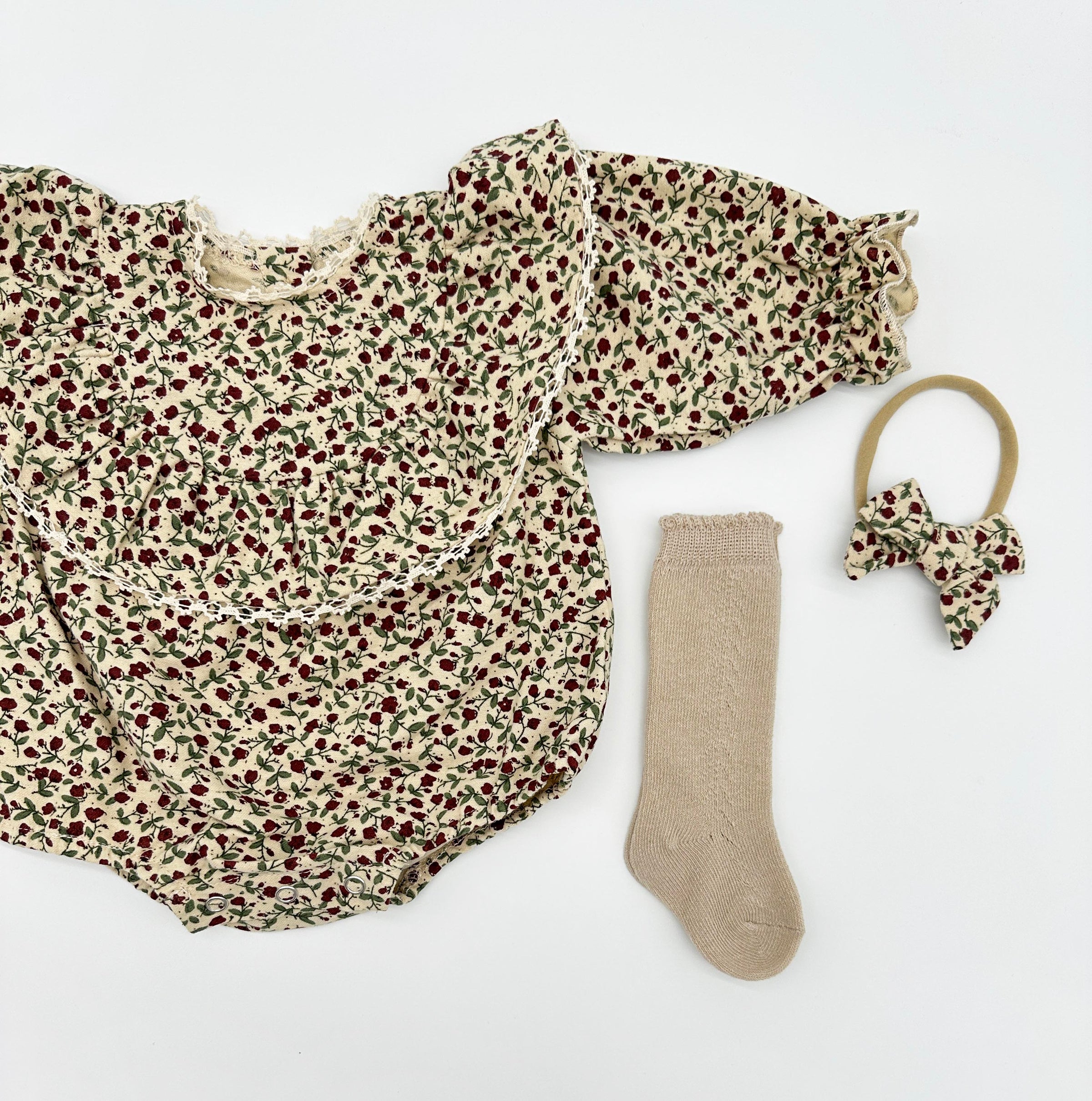 Gloria Floral Romper