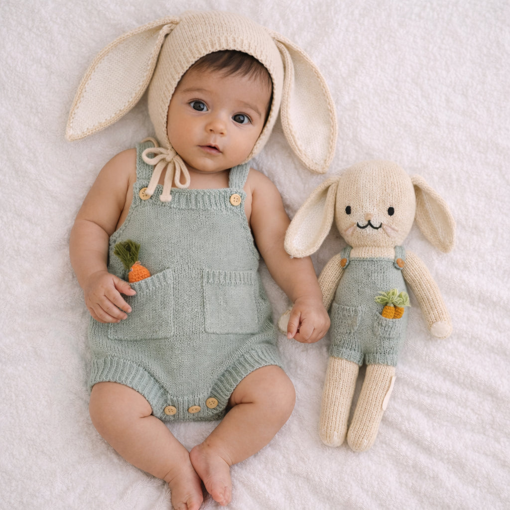 Knitted Henry Bunny Bonnet