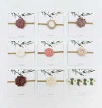 Crochet Flower Headband