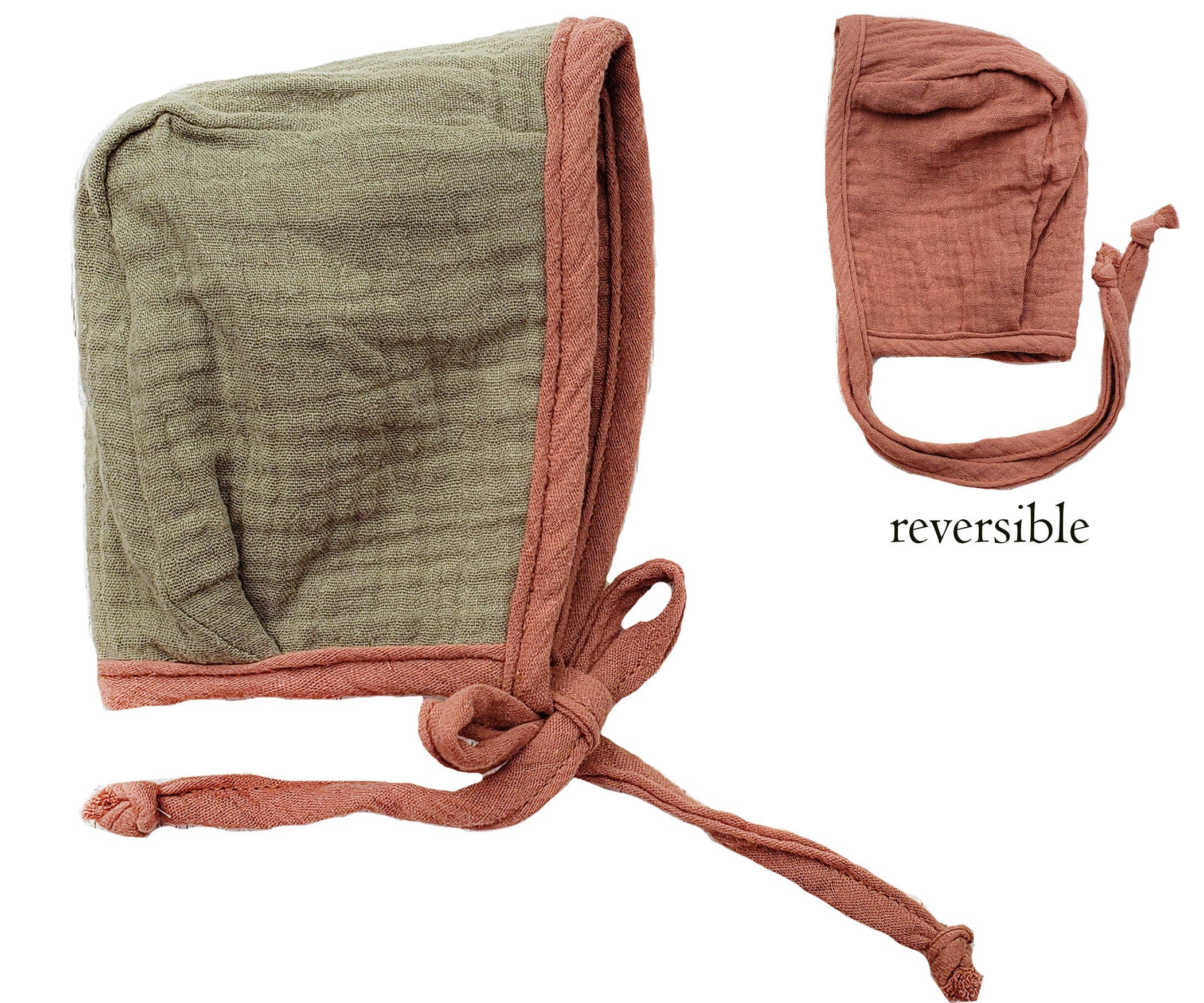 Unisex Rustic Reversible Bonnet