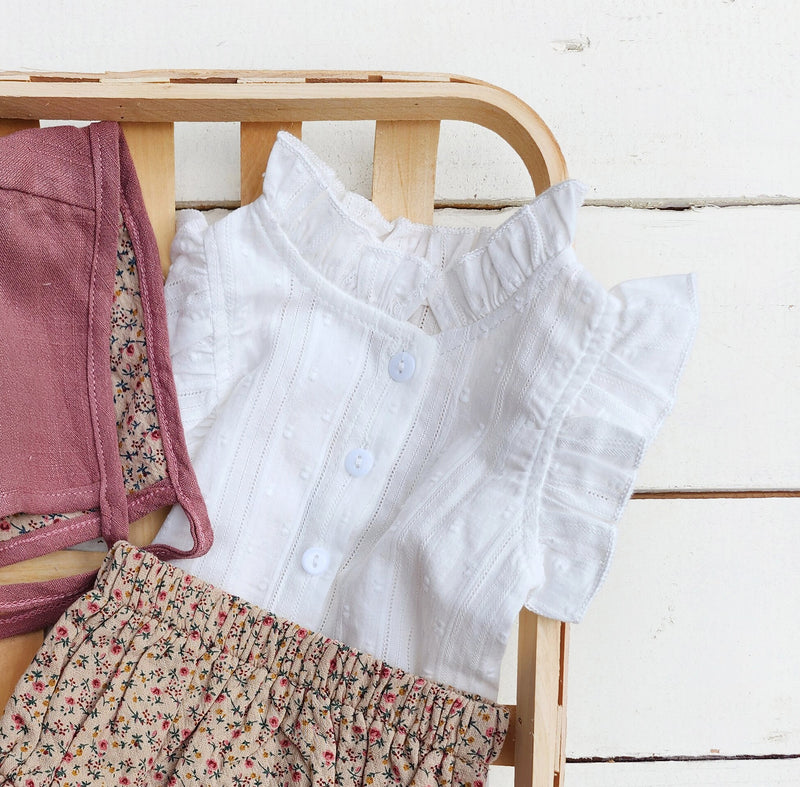 Gingham Bloomer & Blouse