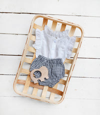 Gingham Bloomer & Blouse