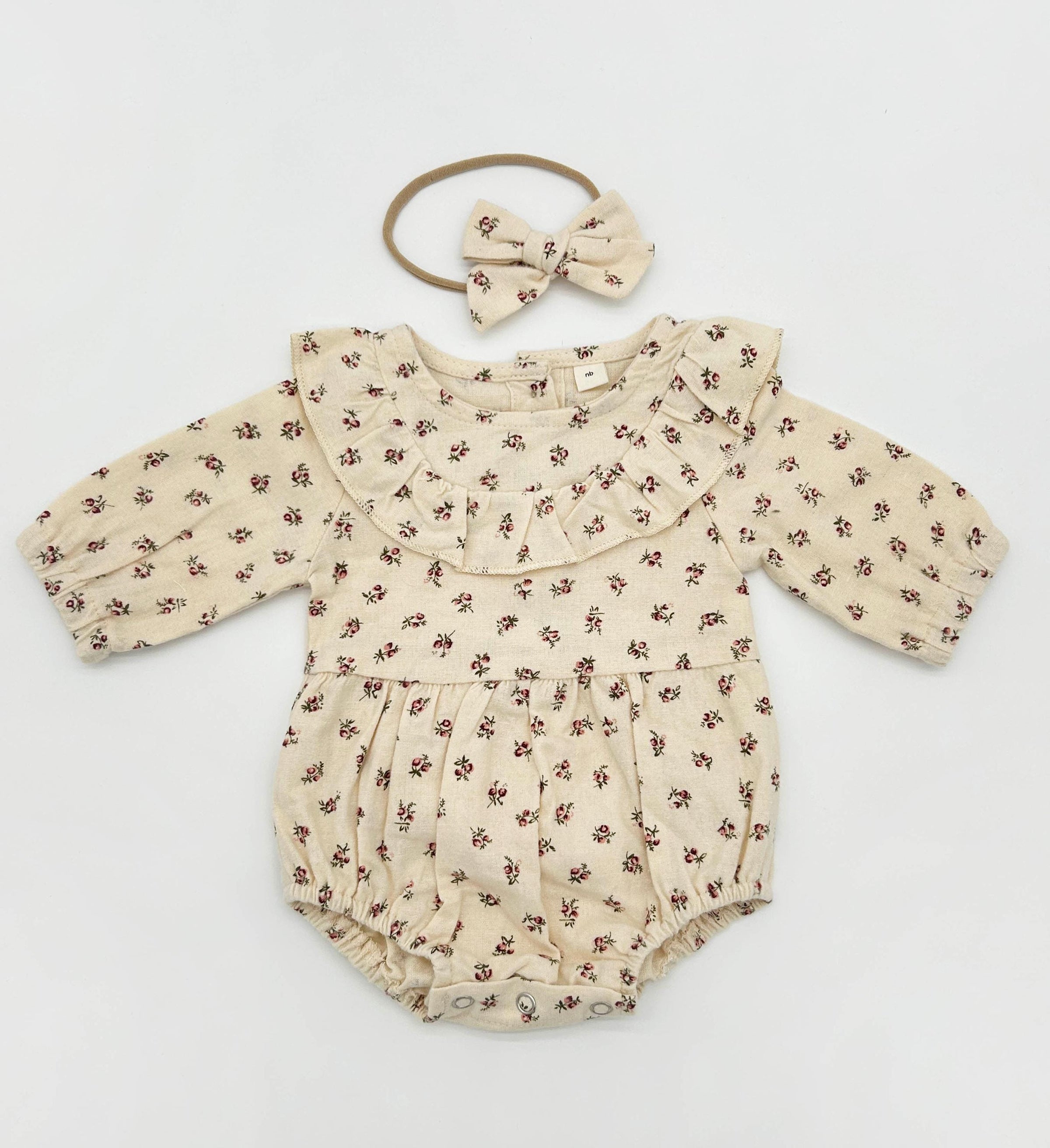 Charlotte Peppermint Romper Set