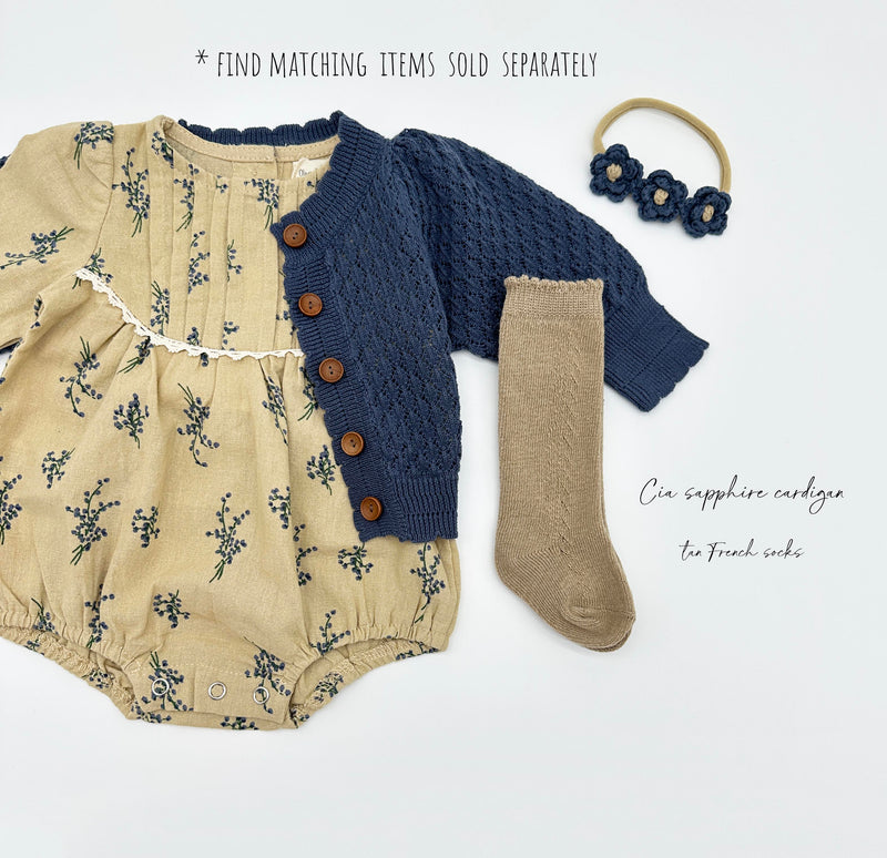 Mabel Long Sleeve Romper