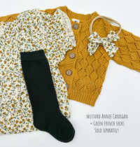 Maisie Mustard Floral Romper