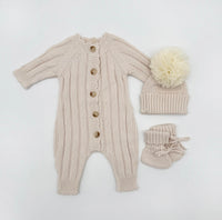 Mila Oatmilk Jumper Set