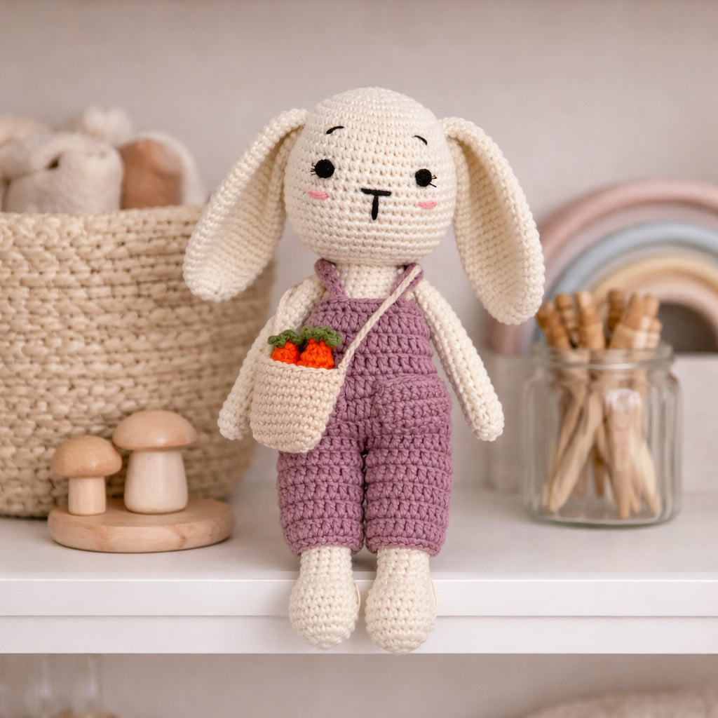 Violet & Henry Sleepy Bunny Doll