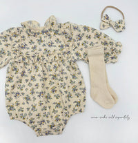 Violla Romper with Bow