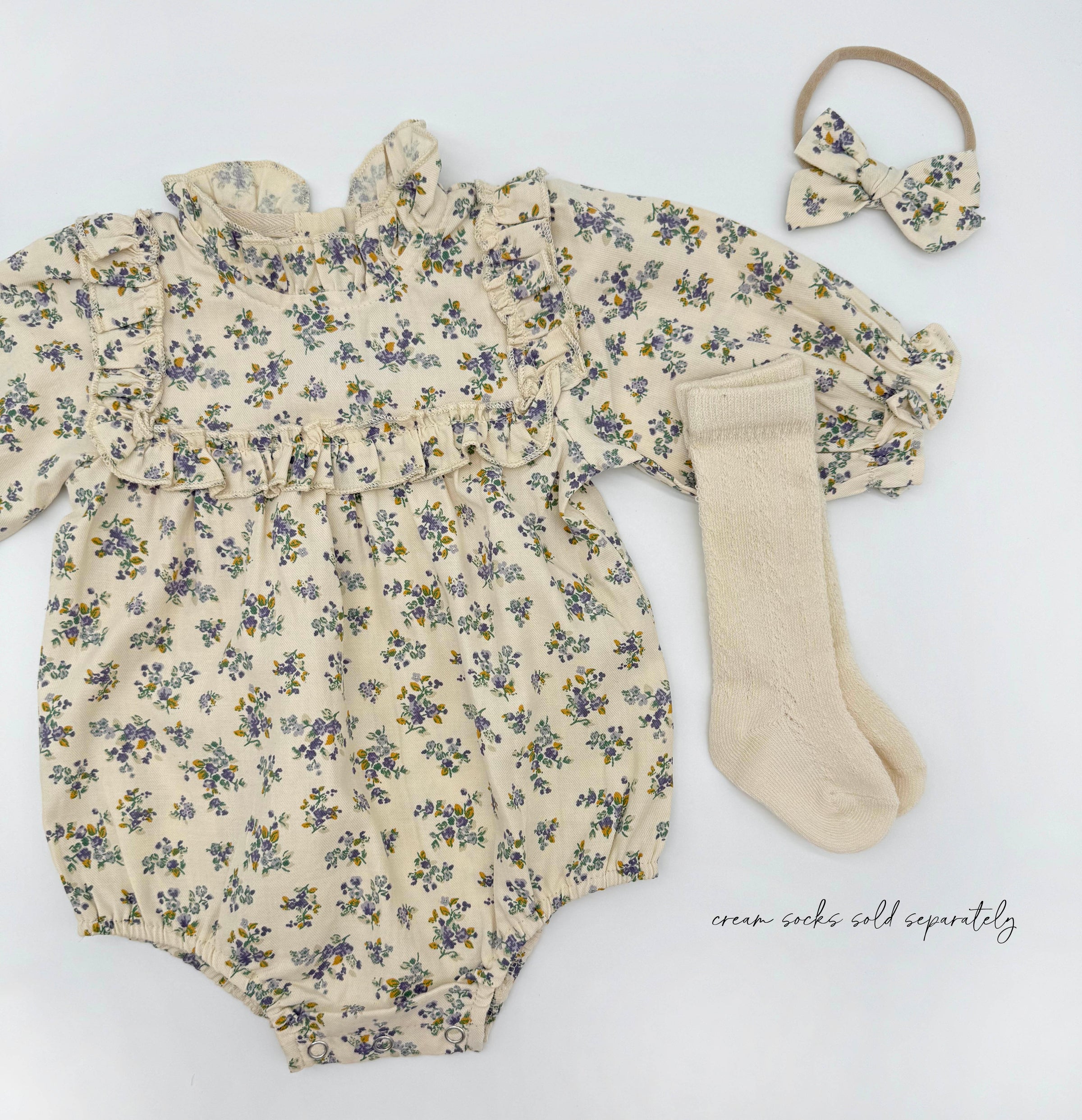 Violla Romper with Bow